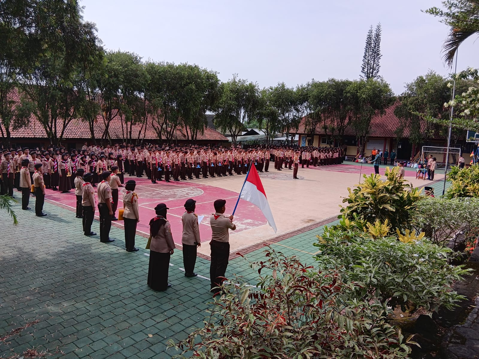 Penerimaan Tamu Ambalan 2025: Menggembleng Jiwa Disiplin dan Semangat Penegak Muda
